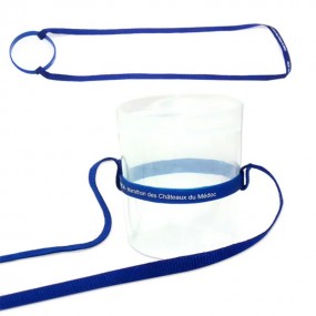 Getränkehalter Lanyard Silikon