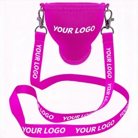 Weinglashalter zum Umhängen (Neopren) – individuell mit...