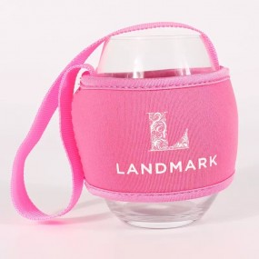 Becher und Glashalter mit Trageband