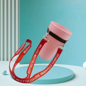Getränkehalter mit Lanyard und Silikonring günstig bedr...